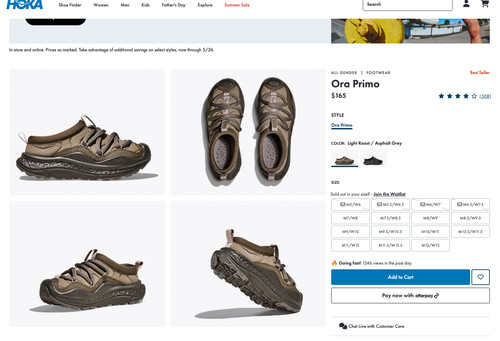 Hoka one ora - one, 8