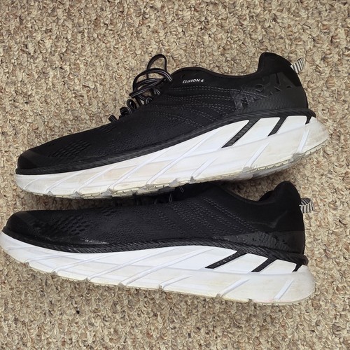 Hoka one black clifton - one,